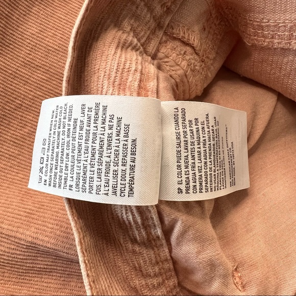 NEW American Eagle Pink Corduroy Mom Jeans Plus Size 22 - Picture 10 of 13